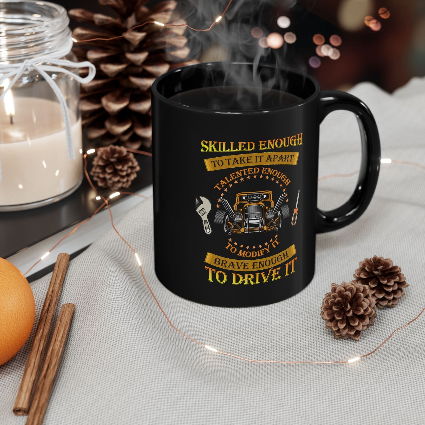 To My Husband | Black Mug (11oz, 15oz)