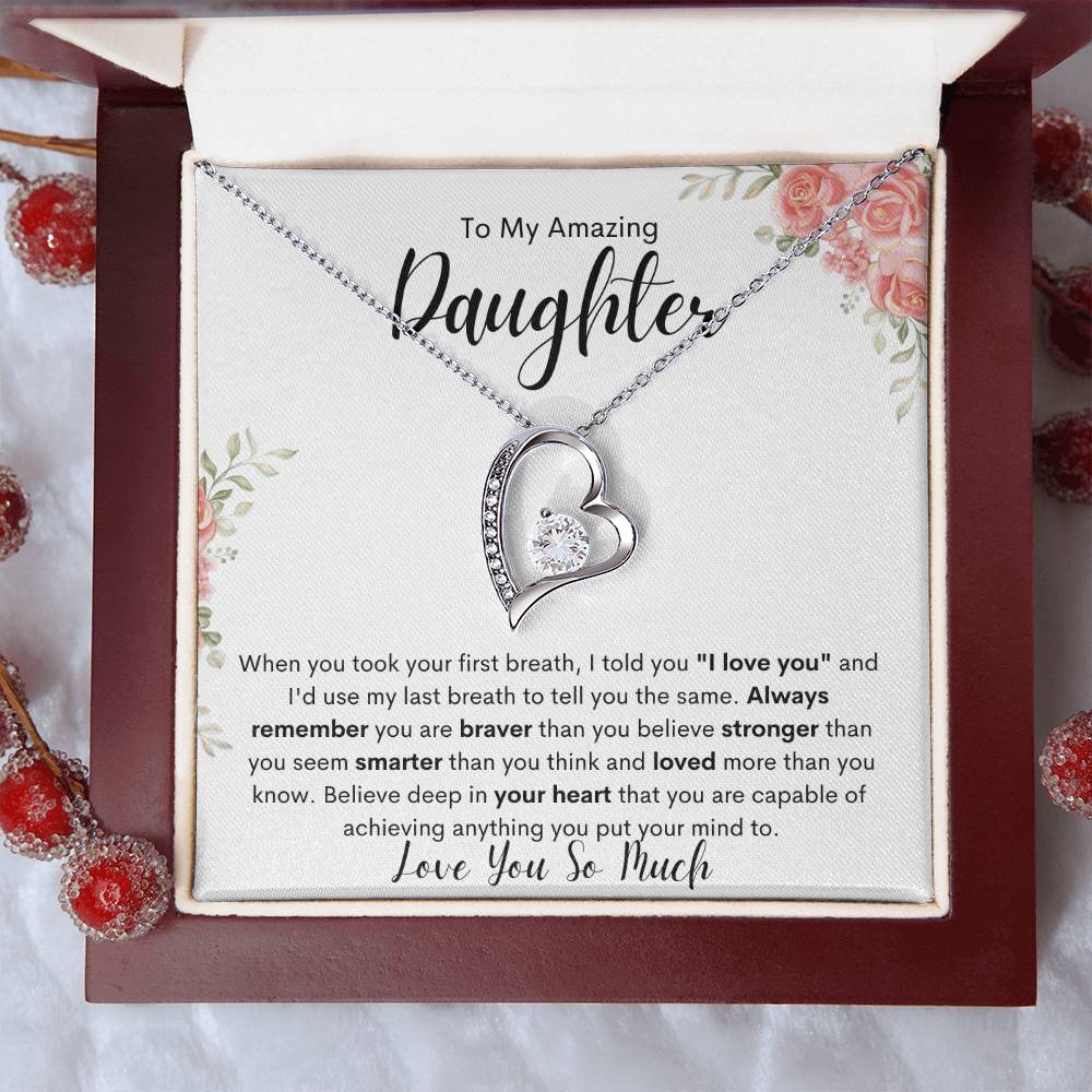 To My Amazing Daughter - Love You Forever