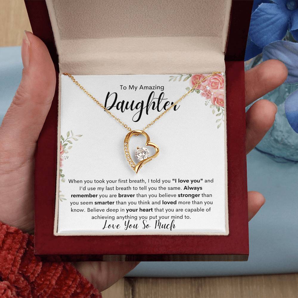 To My Amazing Daughter - Love You Forever