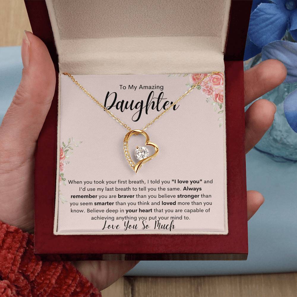 To My Amazing Daughter - Love You Forever