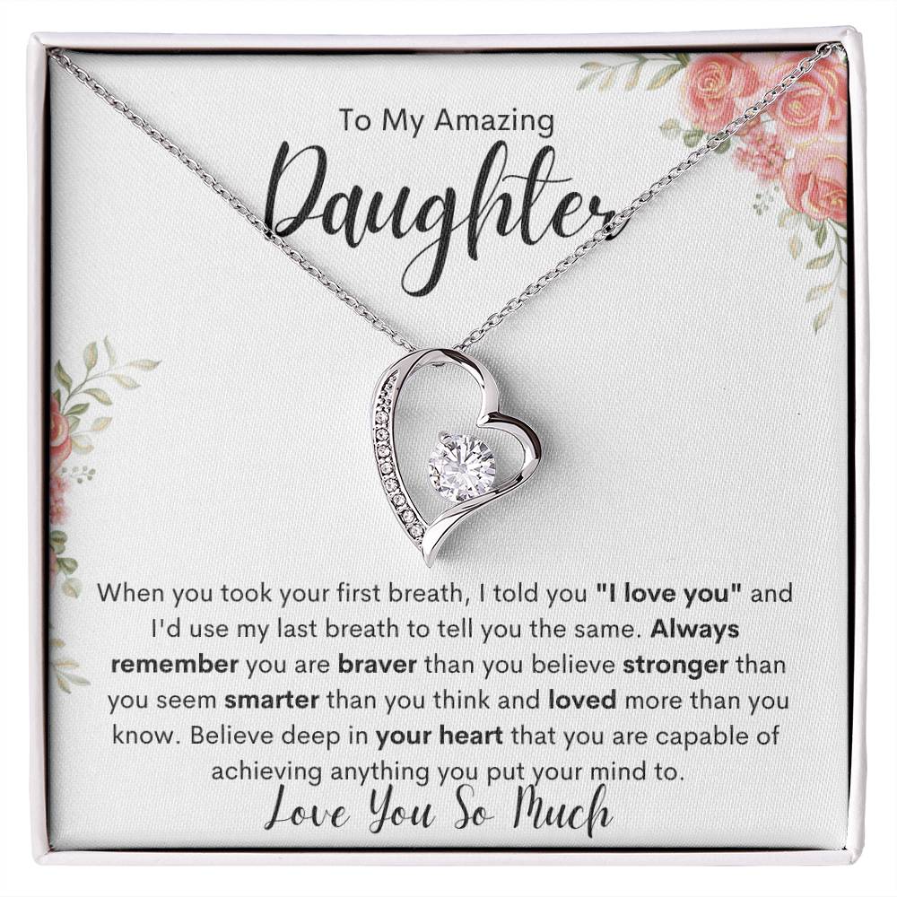 To My Amazing Daughter - Love You Forever
