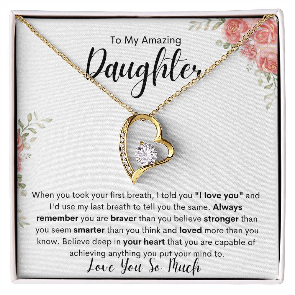 To My Amazing Daughter - Love You Forever