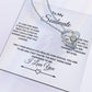 TO MY SOULMATE HEART NECKLACE